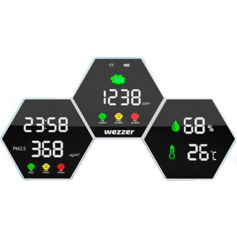 Монитор качества воздуха LEVENHUK WEZZER AIR PRO DM50